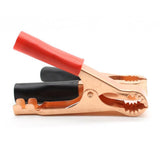 Darrahopens Auto Accessories > Auto Accessories Others > Automotive Parts 2/4/6Pairs Car Battery Tongs Cable Alligator Electrical Measured Clip Clamp Tool - 4pcs (2black+2red)
