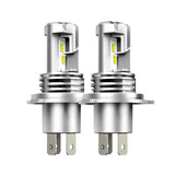 Darrahopens Auto Accessories > Auto Accessories Others > Automotive Parts 2 Pack H4 LED Headlight Bulbs 6000K White 9600LM High Low Beam Canbus Ready