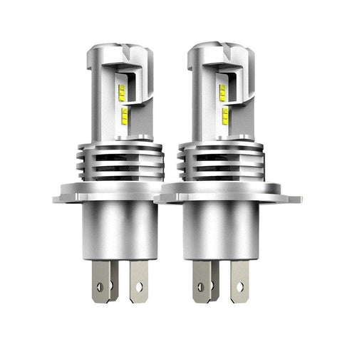 Darrahopens Auto Accessories > Auto Accessories Others > Automotive Parts 2 Pack H4 LED Headlight Bulbs 6000K White 9600LM High Low Beam Canbus Ready