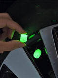 Darrahopens Auto Accessories > Auto Accessories Others > Automotive Parts 2 Packs of 4 Yellow Luminous Tyre Valve Caps Glow in The Dark Universal Wheel Air Dust Covers for Cars Bikes Motorcycles Scooters One-Piece Design