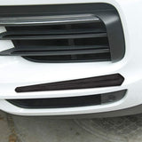 Darrahopens Auto Accessories > Auto Accessories Others > Automotive Parts 2 pcs Car Bumper Protector Strips, Universal Car Sticker Bumper Protection Front Rear Edge Anti-Collision Strip
