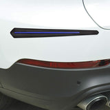 Darrahopens Auto Accessories > Auto Accessories Others > Automotive Parts 2 pcs Car Bumper Protector Strips, Universal Car Sticker Bumper Protection Front Rear Edge Anti-Collision Strip