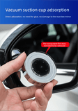 Darrahopens Auto Accessories > Auto Accessories Others > Automotive Parts 2Pcs Car Blind Spot Mirrors Suction Cup Vacuum Adsorption 360 Adjustable Round Rear View Convex Mirror Waterproof Sliver Frame for Cars SUVs