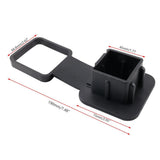 Darrahopens Auto Accessories > Auto Accessories Others > Automotive Parts 2pcs Car Trailer Hook Cover Retrofit Decoration Protective Towing Hitch Cover