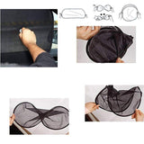Darrahopens Auto Accessories > Auto Accessories Others > Automotive Parts 2PCS Car Window Sun Shade Mesh Visor for Rear Side Window UV Protection 44×36cm