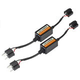 Darrahopens Auto Accessories > Auto Accessories Others > Automotive Parts 2PCS H4 CANBUS LED Headlight Decoder Anti Flicker Error Canceller Load Resistor