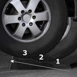 Darrahopens Auto Accessories > Auto Accessories Others > Automotive Parts 2pcs Plastic Three Step Parking Tire Pads for Cars Recreational Vehicles RV