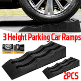 Darrahopens Auto Accessories > Auto Accessories Others > Automotive Parts 2pcs Plastic Three Step Parking Tire Pads for Cars Recreational Vehicles RV