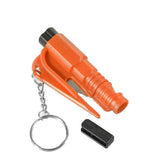 Darrahopens Auto Accessories > Auto Accessories Others > Automotive Parts 3 In 1 Car Window Glass Breaker Emergency Escape Tool with Cutter - Orange