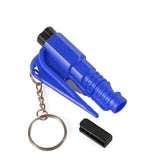 Darrahopens Auto Accessories > Auto Accessories Others > Automotive Parts 3 In 1 Car Window Glass Breaker Emergency Escape Tool with Cutter - Red