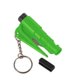 Darrahopens Auto Accessories > Auto Accessories Others > Automotive Parts 3 In 1 Car Window Glass Breaker Emergency Escape Tool with Cutter - Yellow