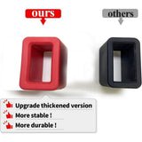 Darrahopens Auto Accessories > Auto Accessories Others > Automotive Parts 3PCS Vehicle Buckle Insert Slot Lifter Silicone Spacer Block