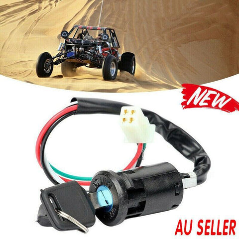Darrahopens Auto Accessories > Auto Accessories Others > Automotive Parts 4 Wire Ignition Key Barrel Switch 50Cc 110Cc 125Cc 150Cc Pit Quad Dirt Bike Atv