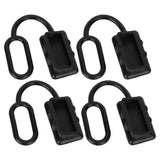 Darrahopens Auto Accessories > Auto Accessories Others > Automotive Parts 4 x Dust Cap Black Anderson Plug Cover Style Connectors 50AMP Battery Caravan