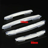 Darrahopens Auto Accessories > Auto Accessories Others > Automotive Parts 4PCS Car Door Edge Protector Anti Collision Strip Transparent PVC Guard 8cm 11cm