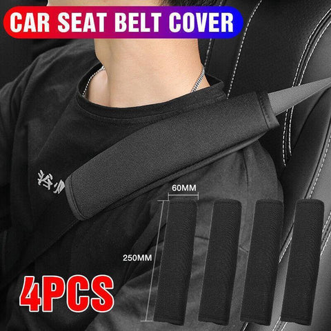 Darrahopens Auto Accessories > Auto Accessories Others > Automotive Parts 4Pcs Car Shoulder Strap Cover Soft Pad Protector Harness Cushion Fluffy