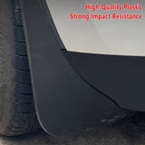 Darrahopens Auto Accessories > Auto Accessories Others > Automotive Parts 4PCS Universal Soft Rubber Fender Flares Wheel Arch Guard No Drill Car Accessories