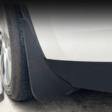 Darrahopens Auto Accessories > Auto Accessories Others > Automotive Parts 4PCS Universal Soft Rubber Fender Flares Wheel Arch Guard No Drill Car Accessories