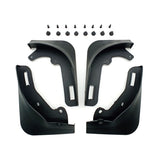 Darrahopens Auto Accessories > Auto Accessories Others > Automotive Parts 4PCS Universal Soft Rubber Fender Flares Wheel Arch Guard No Drill Car Accessories