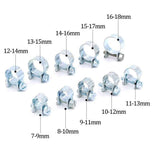 Darrahopens Auto Accessories > Auto Accessories Others > Automotive Parts 50PCS Fuel Line Clamp 304 Stainless Steel,Mini Fuel Injection Gas Line Hose Clamps,Pipe Clamp for Automotive,Diesel Petrol Pipe