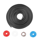 Darrahopens Auto Accessories > Auto Accessories Others > Automotive Parts 5m Car Door Edge Protector Strip Anti-Scratch Protection Rubber Trim Seal - Red