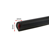 Darrahopens Auto Accessories > Auto Accessories Others > Automotive Parts 5m Car Door Edge Protector Strip Anti-Scratch Protection Rubber Trim Seal - Red