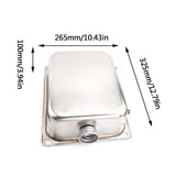 Darrahopens Auto Accessories > Auto Accessories Others > Automotive Parts 7L Air Diesel Heater Fuel Tank Oil With Lock Stainless Steel For Car Truck