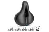 Darrahopens Auto Accessories > Auto Accessories Others > Automotive Parts Air Cushion Shock Absorbing Mountain Bike Saddle Seat - Blue