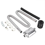 Darrahopens Auto Accessories > Auto Accessories Others > Automotive Parts Air Diesel Parking Exhaust Pipe Hose with 24Mm Silencer Muffler Filter