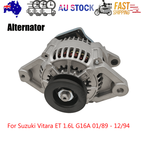 Darrahopens Auto Accessories > Auto Accessories Others > Automotive Parts Alternator Suitable for Suzuki Vitara ET 1.6L G16A 01/89 - 12/94 Alternator AU