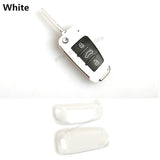 Darrahopens Auto Accessories > Auto Accessories Others > Automotive Parts Audi ABS Carbon Fiber Car Key Cover Case Compatible with A6L A1 Q3 Q7 TT R8 A3 S3