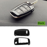 Darrahopens Auto Accessories > Auto Accessories Others > Automotive Parts Audi ABS Carbon Fiber Car Key Cover Case Compatible with A6L A1 Q3 Q7 TT R8 A3 S3