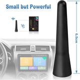 Darrahopens Auto Accessories > Auto Accessories Others > Automotive Parts Autoparts Universal 65Mm Short Car Antenna Modified Carbon Fiber Style Black