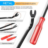 Darrahopens Auto Accessories > Auto Accessories Others > Automotive Parts Boxed 710Pcs Heavy Duty Car Retainer Clips Kit with 4Pcs Fastener Removal Tools, 5Pcs Reusable Cable Ties and Metal Pliers  – 16 Most Popular Sizes Push Pin Rivets Assortment for Automotive Bumper Fender Side Skirt