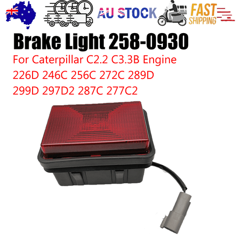 Darrahopens Auto Accessories > Auto Accessories Others > Automotive Parts Brake Light 258-0930 for Caterpillar 226D 232D 242D 246D 262D 272D 239D 249D AU