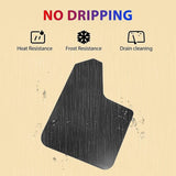 Darrahopens Auto Accessories > Auto Accessories Others > Automotive Parts {CA}4pcs Universal Mud Flaps for Car Pickup Van Truck Mudguards with Screw
