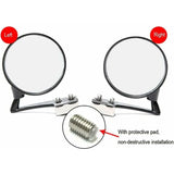 Darrahopens Auto Accessories > Auto Accessories Others > Automotive Parts Car Blind Spot Mirrors, Universal Adjustable Auxiliary Mirror, Wide Angle Blind Spot Mirror, Observation Mirror, For