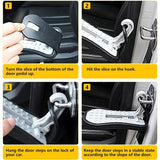 Darrahopens Auto Accessories > Auto Accessories Others > Automotive Parts Car Door Pedal, Car Door Pedal Foot Nail U Car Door Latch Hook Pedal, With Auxiliary Pedal With Safety Hammer (16Cm,