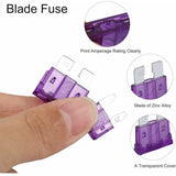 Darrahopens Auto Accessories > Auto Accessories Others > Automotive Parts Car Fuse Auto Mini Fuses Assorted Kit 2A 3A 5A 7.5A 10A 15A 20A 25A 30A 35A 40A with Clip Storage Box 242 pcs, by DEBUNS