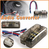 Darrahopens Auto Accessories > Auto Accessories Others > Automotive Parts Car High to Low Frequency Converter Auto Stereo Line Speaker Level Adapter TD22