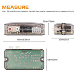 Darrahopens Auto Accessories > Auto Accessories Others > Automotive Parts Car High to Low Frequency Converter Auto Stereo Line Speaker Level Adapter TD22