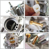 Darrahopens Auto Accessories > Auto Accessories Others > Automotive Parts Carburetor 13200-77100 For Suzuki SJ410 F10A ST100 LJ81 Samurai Carry ST308
