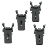 Darrahopens Auto Accessories > Auto Accessories Others > Automotive Parts Compatible with Most Truck Fk Models Replacement Car Sunglasses Holder 4pcs Set Upper Console Latch