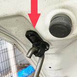 Darrahopens Auto Accessories > Auto Accessories Others > Automotive Parts Compatible with Nissan Qashqai j11 NV200 Bonnet Rod Support Holder Clip Clamp Bracket