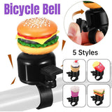 Darrahopens Auto Accessories > Auto Accessories Others > Automotive Parts Cute Food Style Bicycle Bell Loud and Fun Handlebar Accessory - French fries