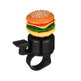 Darrahopens Auto Accessories > Auto Accessories Others > Automotive Parts Cute Food Style Bicycle Bell Loud and Fun Handlebar Accessory - Popcorn