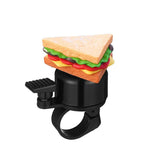Darrahopens Auto Accessories > Auto Accessories Others > Automotive Parts Cute Food Style Bicycle Bell Loud and Fun Handlebar Accessory - Popcorn