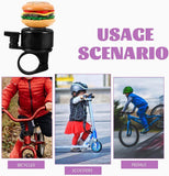 Darrahopens Auto Accessories > Auto Accessories Others > Automotive Parts Cute Food Style Bicycle Bell Loud and Fun Handlebar Accessory - Sandwiches