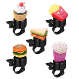 Darrahopens Auto Accessories > Auto Accessories Others > Automotive Parts Cute Food Style Bicycle Bell Loud and Fun Handlebar Accessory - Sandwiches