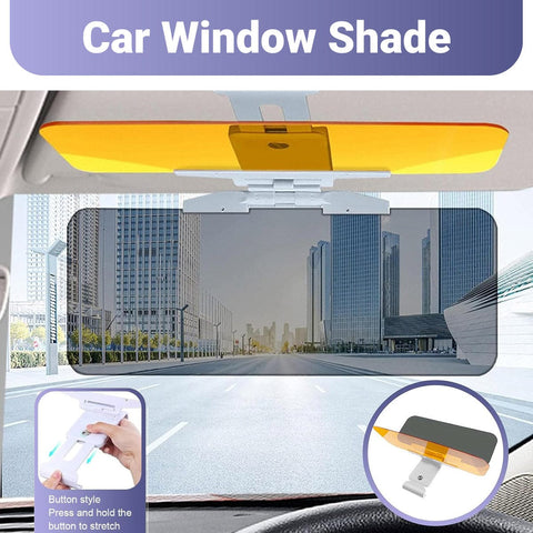Darrahopens Auto Accessories > Auto Accessories Others > Automotive Parts Day Night Anti Glare Sun Visor Mirror High Beam Shield Driver Eye Protection